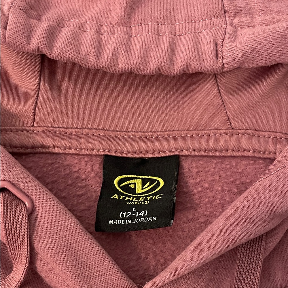 Athletic Works Women's Dusty Rose and Heathered Gray Hoodie Bundle - Picture 5 of 13